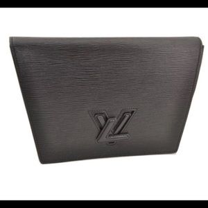 Louis Vuitton Epi Leather Trapeze Clutch